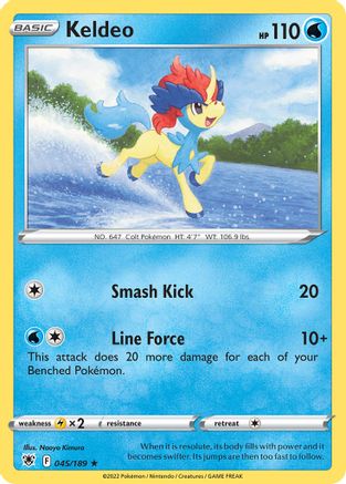 Keldeo (45/189) [Deck Exclusives] - Rare