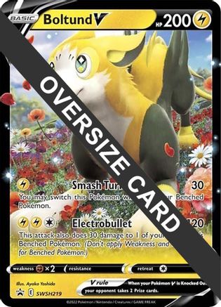 Boltund V (SWSH219) [Jumbo Cards] Holofoil - Promo