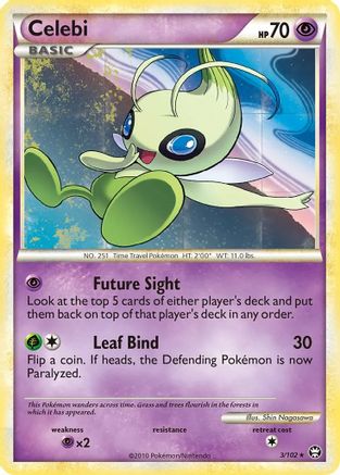 Celebi (Non-Holo Movie Exclusive) (3/102) [Triumphant] - Promo