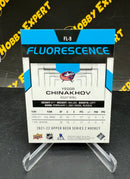 Yegor Chinakov Blue Fluorescence 42/50 - Columbus Blue Jackets