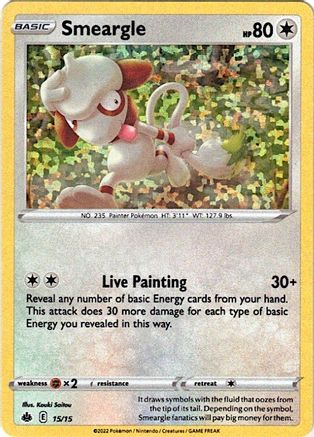 Smeargle (015/15) [McDonalds Promos 2022] Holofoil - Promo