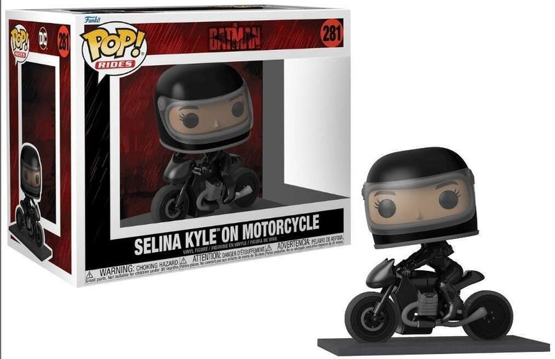 Selina Kyle on Motorcycle (Rides) - DC The Batman