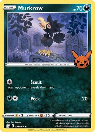 Murkrow (093) [Trick or Trade BOOster Bundle] - Promo
