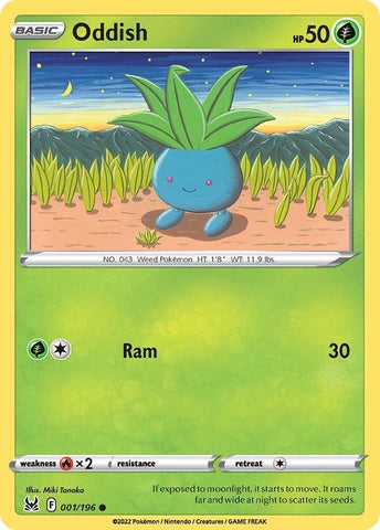 Oddish [SWSH11 - 001/196]