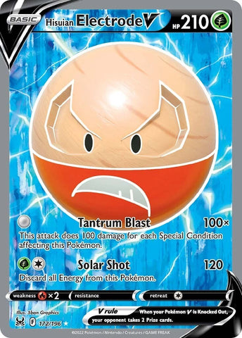 Hisuian Electrode V (Full Art) [SWSH11 - 172/196]