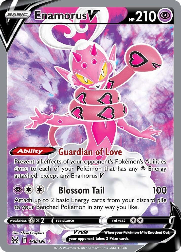 Enamorus V (Full Art) [SWSH11 - 178/196]