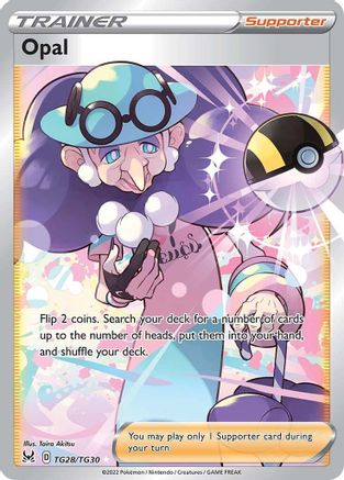Opal (TG28/30) [SWSH11 Lost Origin Trainer Gallery] Holofoil - Ultra Rare