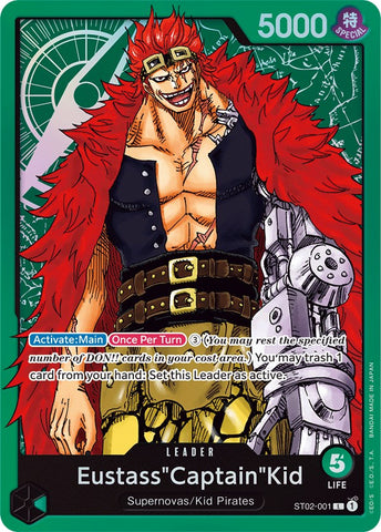 Eustass"Captain"Kid (001) [ST-02 - ST02-001]