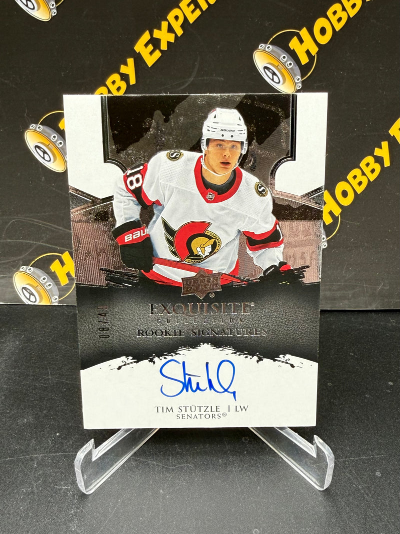 Tim Stutzle Rookie Signatures /49