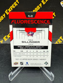 Cole Sillinger Red Fluorescence - Columbus Blue Jackets