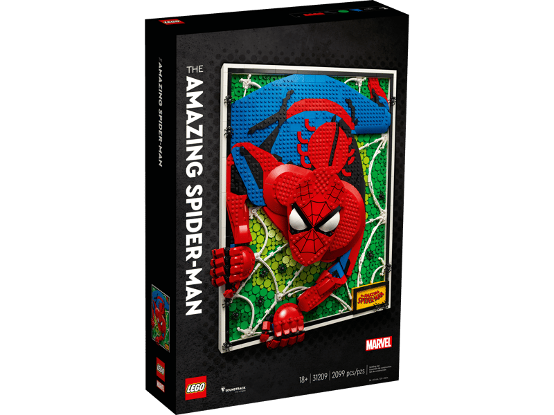 The Amazing Spider-Man - Lego Art (31209) - NEW