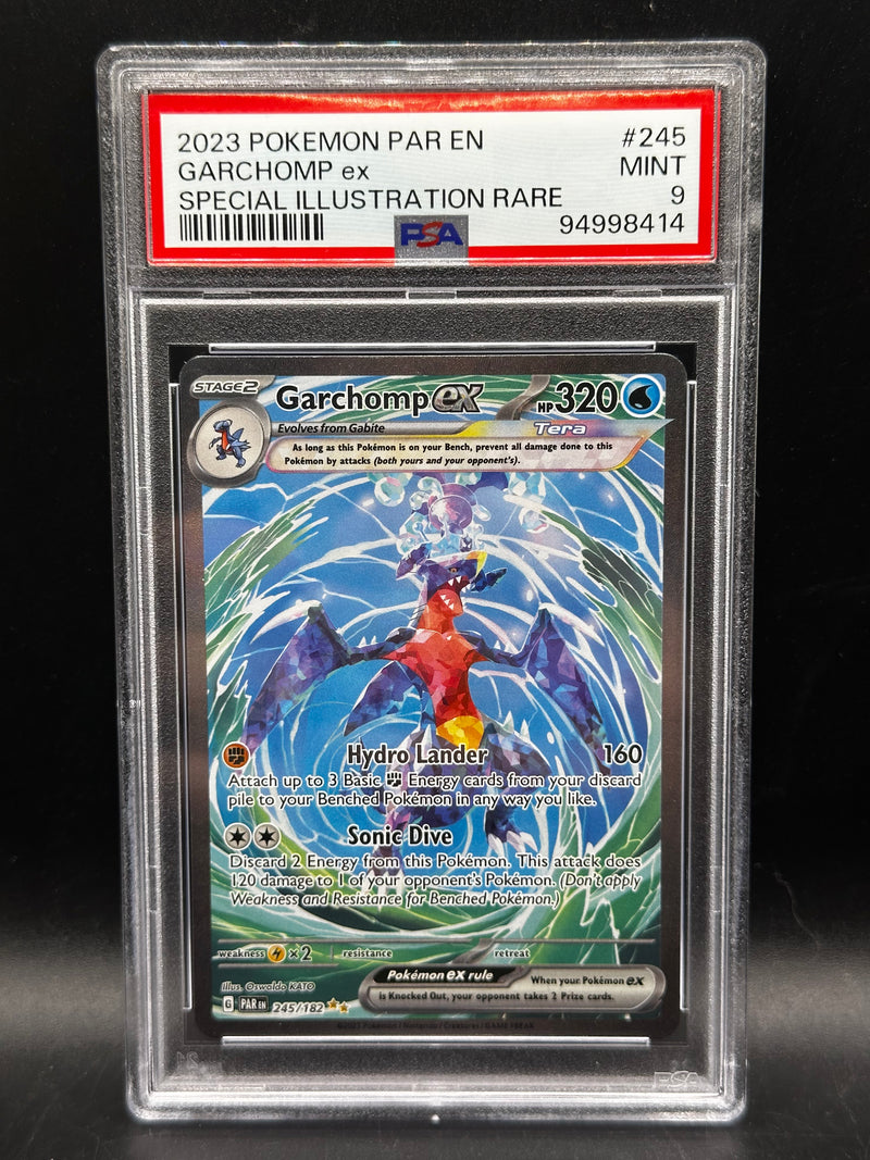Garchomp ex - Special Illustration Rare - Paradox Rift (PSA 9)