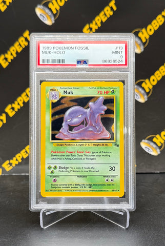 Muk Holo #13 - Fossil Unlimited - PSA 9