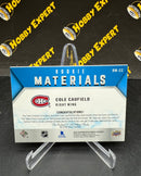 Cole Caufield Rookie Materials Blue Patch - Montreal Canadiens
