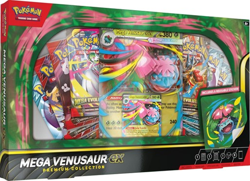 Mega Venusaur Ex - Premium Collection