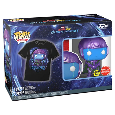 Kang - Marvel Ant-Man & the Wasp Quantumania Pop Tees (Glows In The Dark) (EB Exclusive) (Copy)