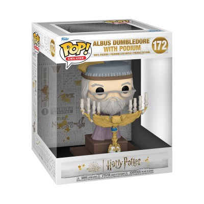 Albus Dumbledore With Podium (6 Inch) - Wizarding World Harry Potter