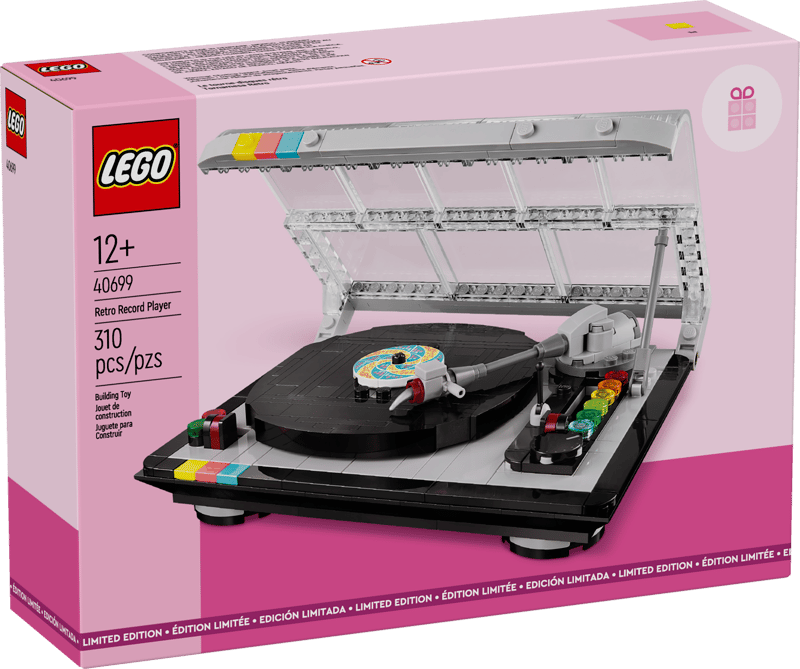 Retro Record Player - Lego GWP (40699) - NEW