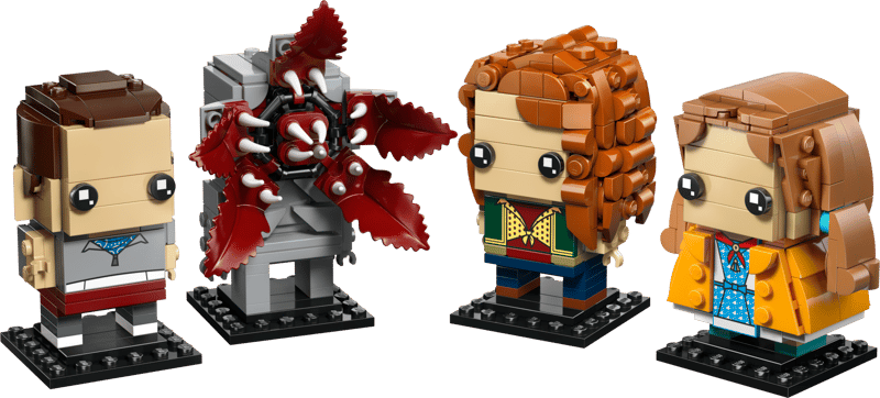 Eleven, Max, Demogorgon and Holly Figures - Lego BrickHeadz (40879) - NEW