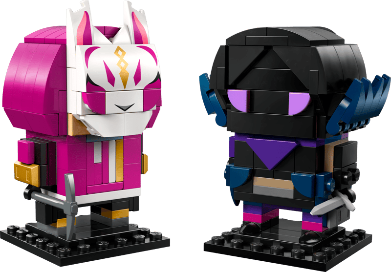 Drift & Raven Figures - Lego BrickHeadz (40884) - NEW