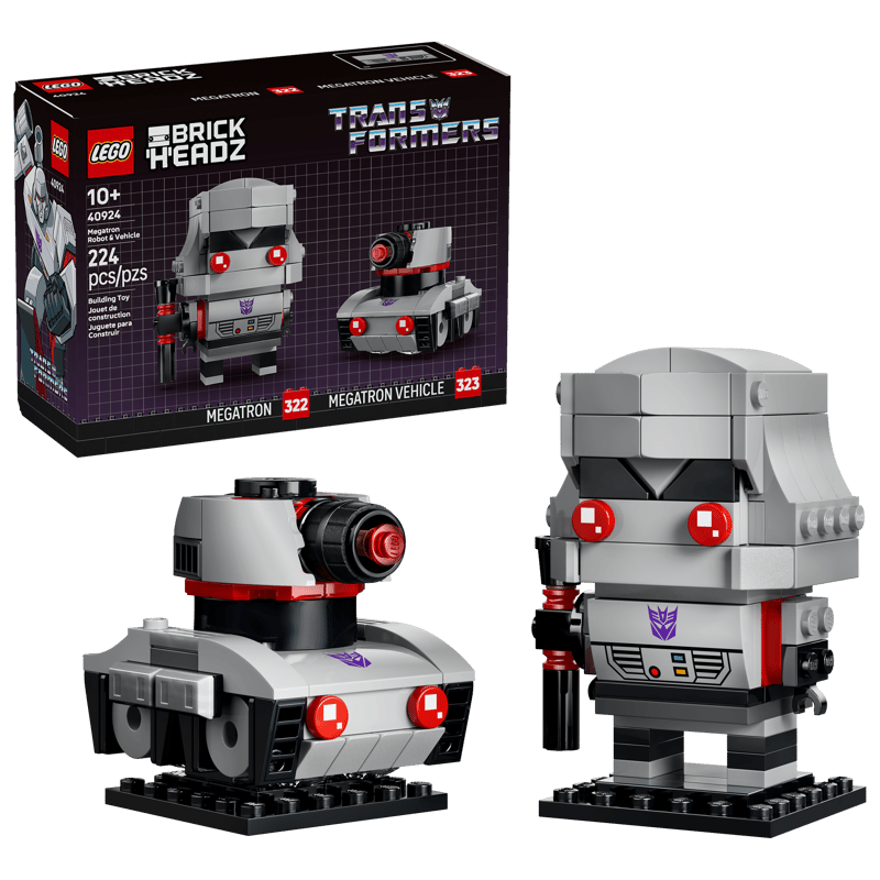 Megatron Robot & Vehicle - Lego BrickHeadz (40924) - NEW