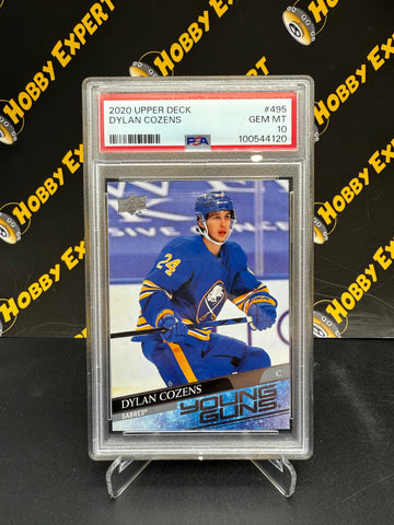 Dylan Cozens Young Guns PSA 10 - Buffalo Sabres