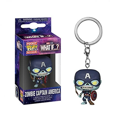 Zombie Captain America (Keychain) - Marvel What If...?