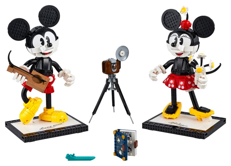 Mickey Mouse & Minnie Mouse Buildable Characters - Lego Disney (43179) - NEW