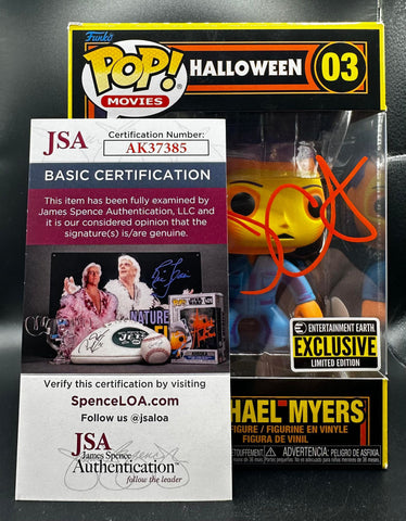 Michael Myers (Blacklight) - Halloween #03 (EEE Exclusive) (Auto John Carpenter) (JSA Certified)