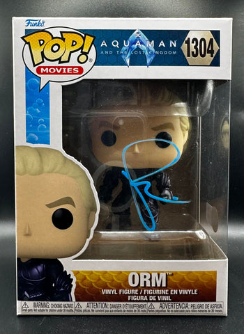 Orm - Aquaman The Lost Kingdom #1304 (Auto Patrick Wilson) (Certifié Beckett)