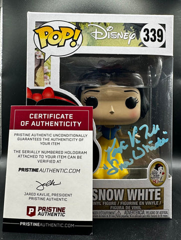 Blanche-Neige - Disney Blanche-Neige et les Sept Nains #339 (Auto Katie Von Till) (Certifié Pristine)