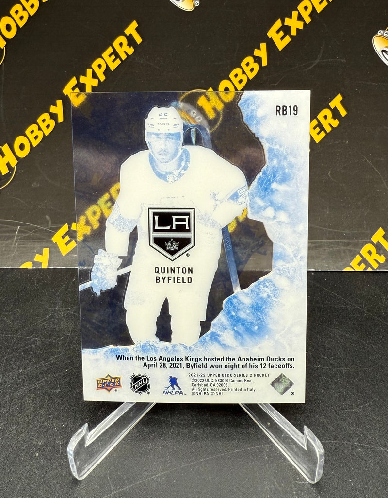 Quinton Byfield Rookie Breakouts 066/100 - Los Angeles Kings
