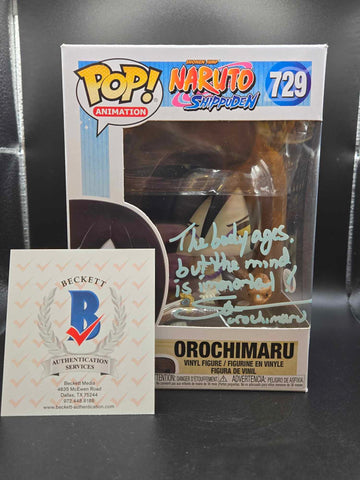 Orochimaru - Naruto Shippuden #729 (Auto Steve Blum) (Beckett Certified)