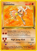 Hitmonlee (022/62) [Fossil] 1st Edition - Rare