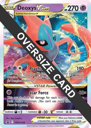 Deoxys VSTAR - SWSH268 (SWSH268) [Jumbo Cards] Holofoil - Promo