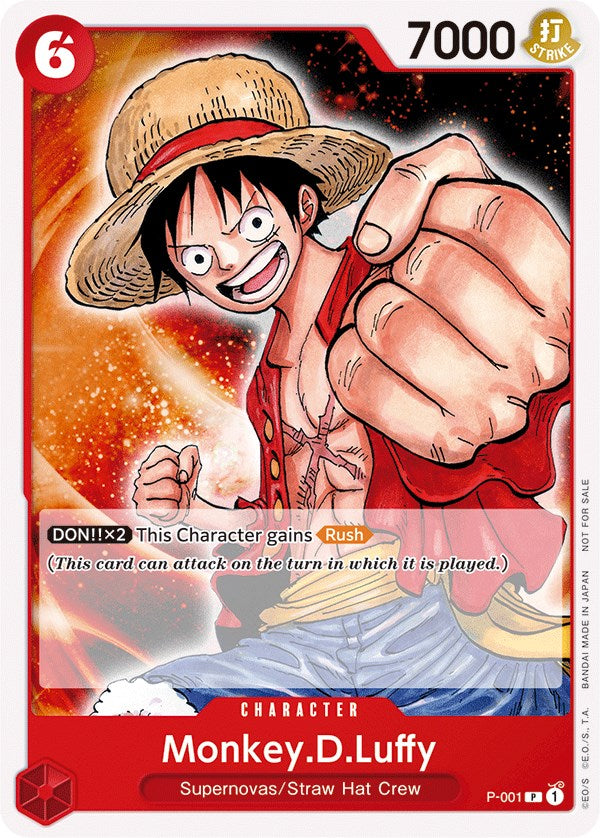 Monkey.D.Luffy (Promotion Pack 2022) [OP-PR - P-001]
