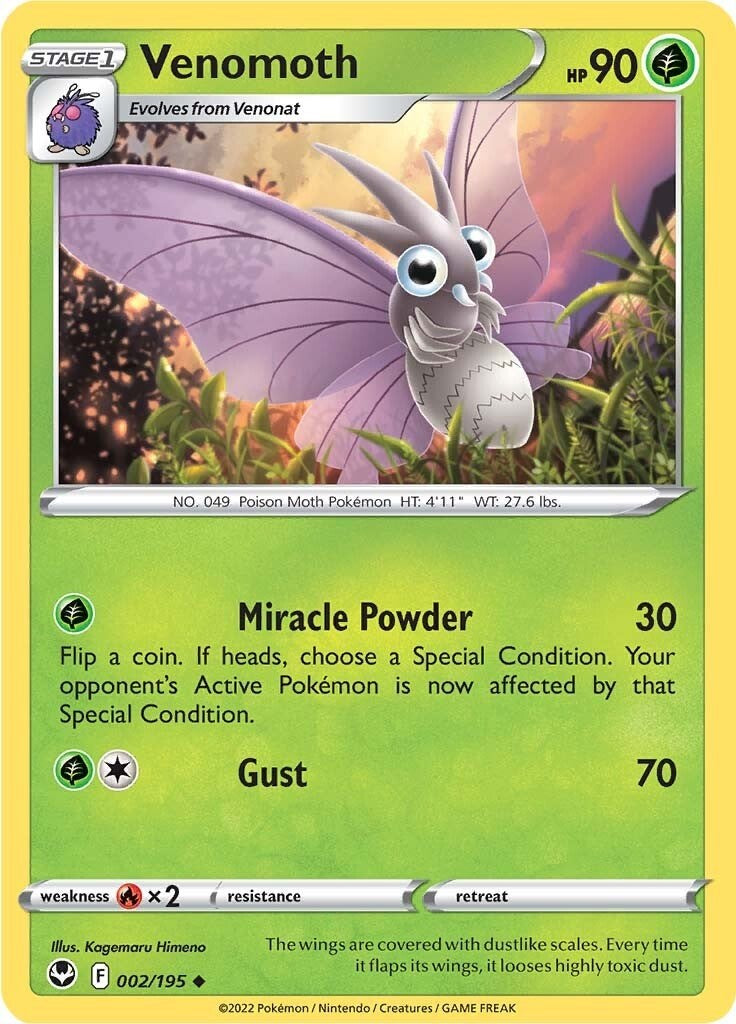 Venomoth [SWSH12 - 002/195]