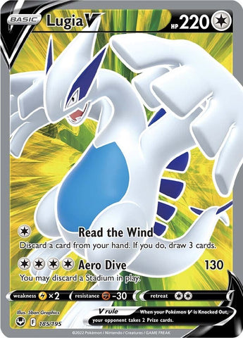 Lugia V (Full Art) [SWSH12 - 185/195]