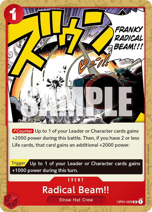 Radical Beam!! [OP01 - 029]