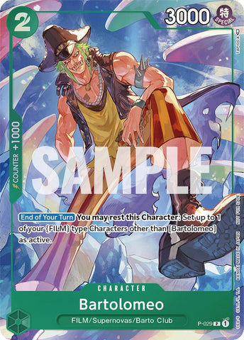 Bartolomeo (Event Pack Vol. 1) [OP-PR - P-029]