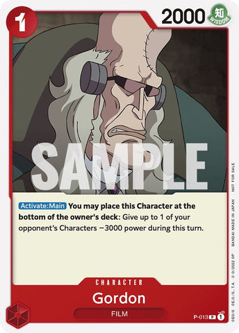 Gordon (One Piece Film Red) [OP-PR - P-013]