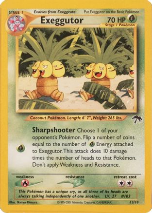 Exeggutor (013/18) [Southern Islands] - Promo
