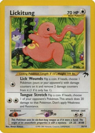 Lickitung (016/18) [Southern Islands] - Rare