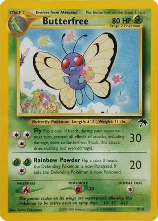 Butterfree (009/18) [Southern Islands] - Promo