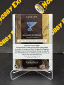 Dalibor Dvorsky Extra Exquisite Rookies 130/349 - St. Louis Blues 2025-26 Black Diamond