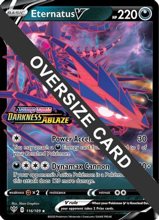 Eternatus V (116/189) [Jumbo Cards] Holofoil - Promo