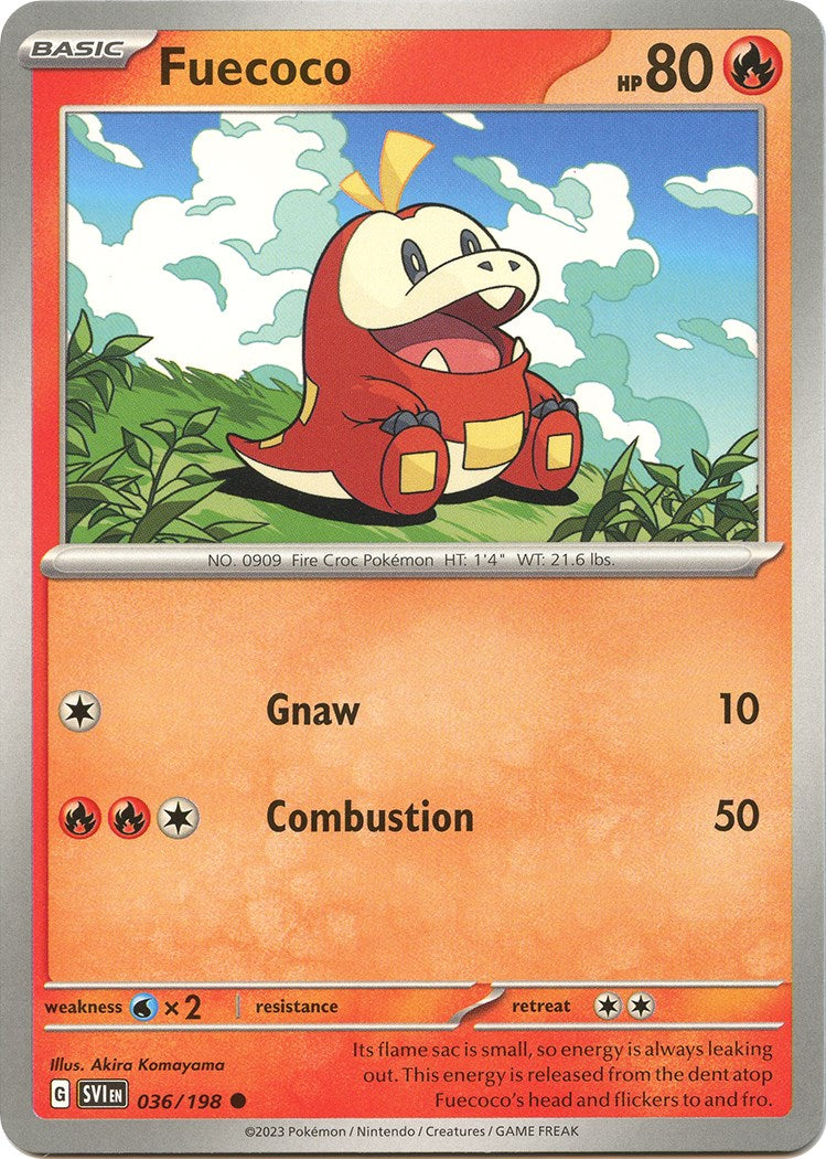 Fuecoco [SV1 - 036/198]