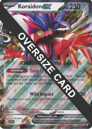 Koraidon ex (125) [Jumbo Cards] Holofoil - Ultra Rare