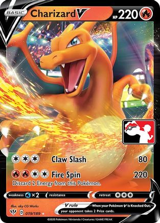 Charizard V (Prize Pack Series 1) (19) [Prize Pack Series Cards] Holofoil - Ultra Rare