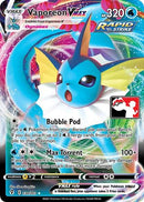 Vaporeon VMAX (30) [Prize Pack Series Cards] Holofoil - Ultra Rare